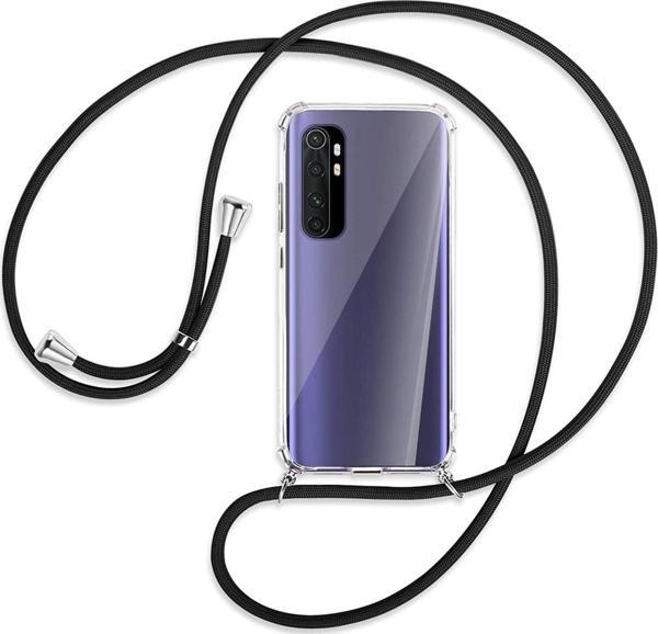 Teknomoda Xiaomi Mi Note 10 Lite Kılıf Boyun Omuz Askılı Ipli Anti Şok Köşe Korumalı Şeffaf Silikon - Image 1
