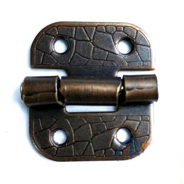 Stoplu Menteşe - 30x33mm, Oksit, 1 Adet - Image 1