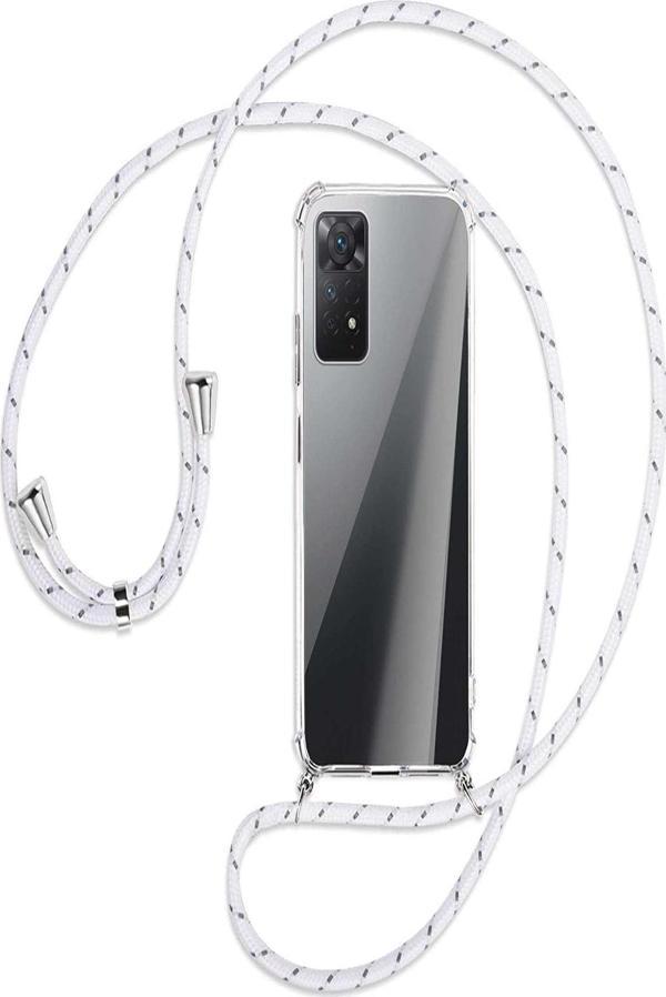 Teknomoda Xiaomi Redmi Note 11s Şeffaf Boyun Omuz Askılı Ipli Kılıf - Image 1