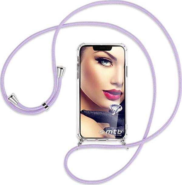 Teknomoda Xiaomi Redmi Note 9 Pro Kılıf Boyun Omuz Askılı Ipli Anti Şok Köşe Korumalı Şeffaf Silikon - Image 1