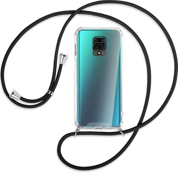 Teknomoda Xiaomi Redmi Note 9 Pro Max Kılıf Boyun Omuz Askılı Ipli Anti Şok Köşe Korumalı Şeffaf Silikon - Image 1