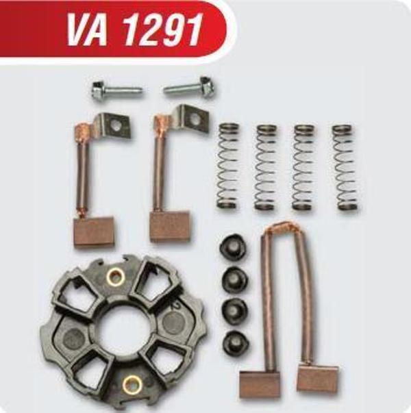 VA1291 12V KÖMÜR YUVASI VALEO 098028 RENAULT R9-19-R11-21  10,6X6,1X10,3X15 VALEO TİP CONCORDE-FLASH 4 KÖMÜR+YAYLI - Image 1