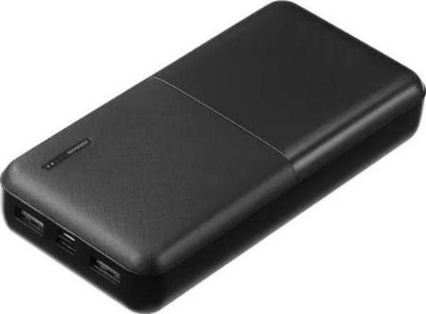 Torima Fullmoon 10000 Mah Hızlı Şarj Destekli Powerbak P-1010 Siyah - Image 1