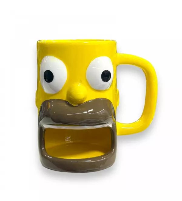 The Simpsons Homer Simpson 3D Seramik Kupa CL-TZ2325 – ConsoleX Lisanslı Ürün - Image 1