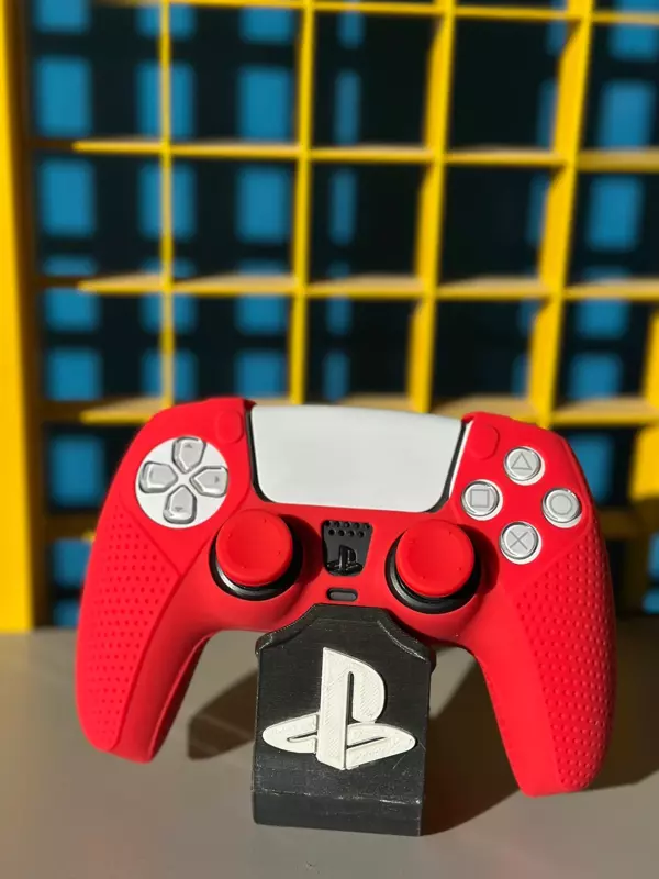 P-5 Silicone Protective Kit – PlayStation 5 DualSense Koruma Seti - Kırmızı - Image 1