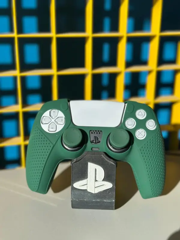 P-5 Silicone Protective Kit – PlayStation 5 DualSense Koruma Seti - Yeşil - Image 1