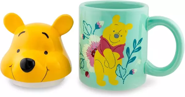 Disney Winnie the Pooh Kapaklı 3D Seramik Kupa 530 ml CL-PYM-020 – ConsoleX Lisanslı Ürün - Image 1
