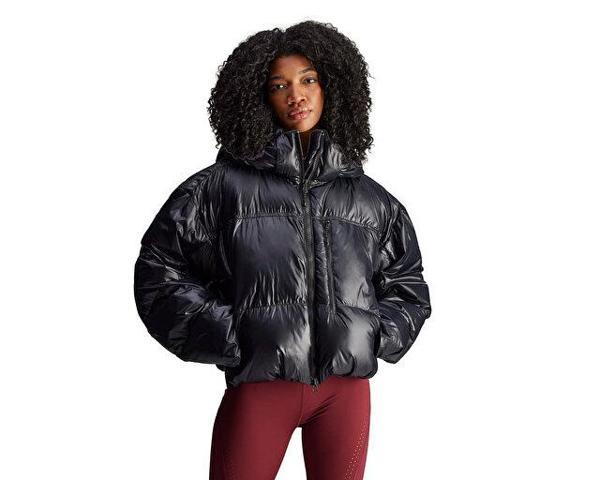 adidas By Stella Mccartney Short Puf Kadın Siyah Günlük Mont IW9842 - Image 1