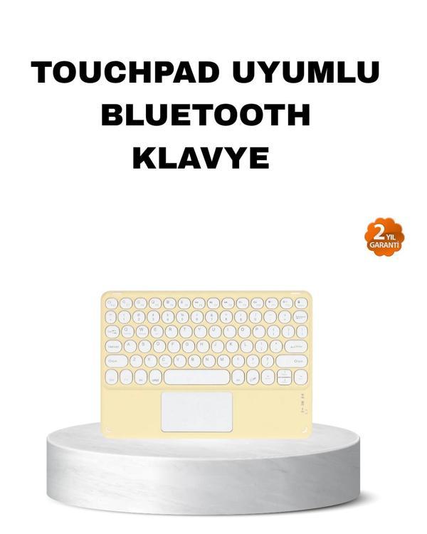 Kablosuz Bluetooth Klavye – Slim Taşınabilir Tasarım - Image 1