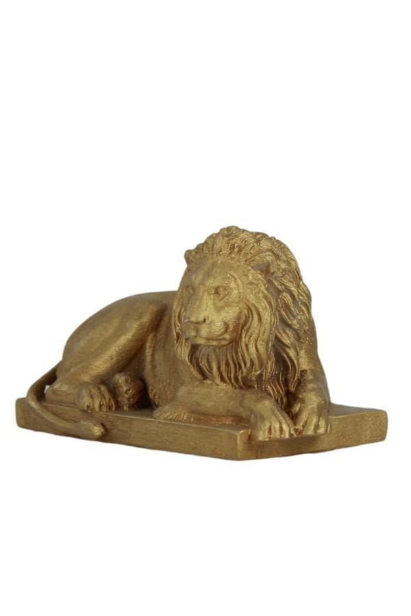 Dekoratif Biblo Yeleli Aslan Heykel El Yapımı Hediyelik Süs Eşyası Model Aslan3 - Image 1