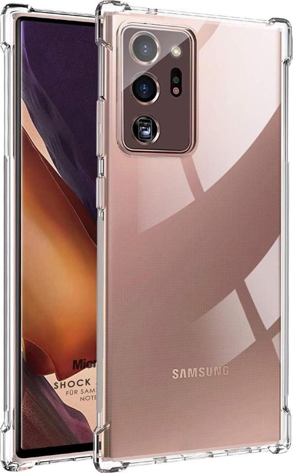 Microsonic Shock Absorbing Kılıf Samsung Galaxy Note 20 Ultra Şeffaf - Image 1