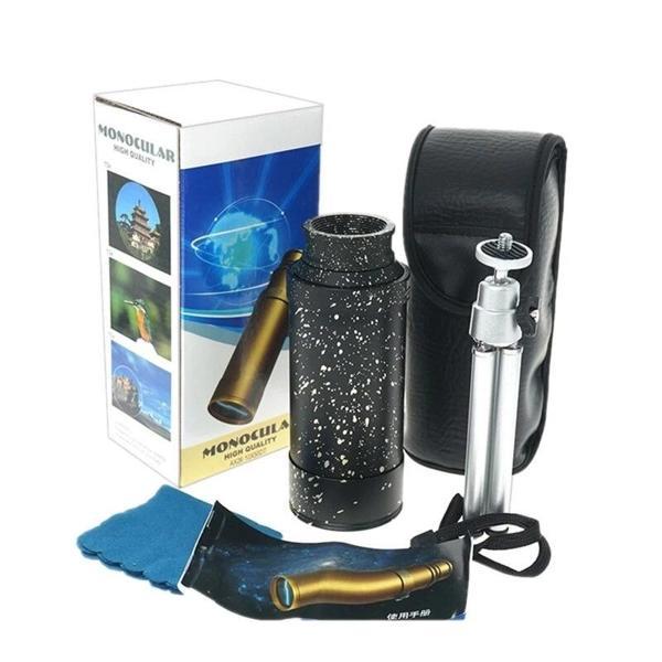 50x50 Panda Metal Gövde Tek Gözle Büyük Mercek Korsan Dürbün Syh - Image 1