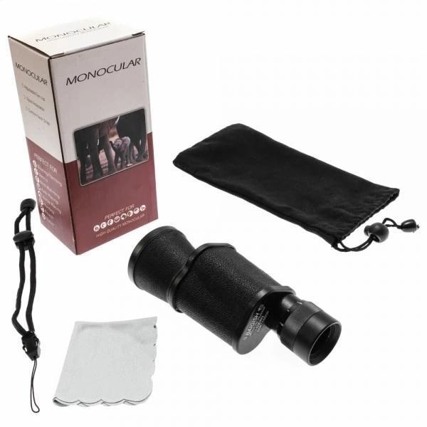 Baigish 10x40 Metal Deri Kaplamalı Rus Modeli Monoküler Dürbün - Image 1