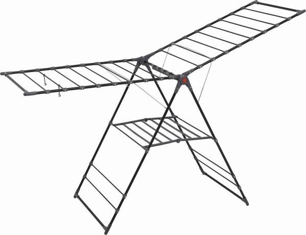 Devecioğlu Harbinger MM051 İnova Black Çamaşır Kurutma Askısı - Image 1