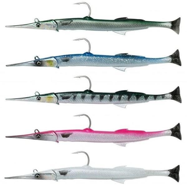 Savage gear Needlefish Pulsetail 2+1 18 cm 26g Sahte Balık Blue Silver - Image 1