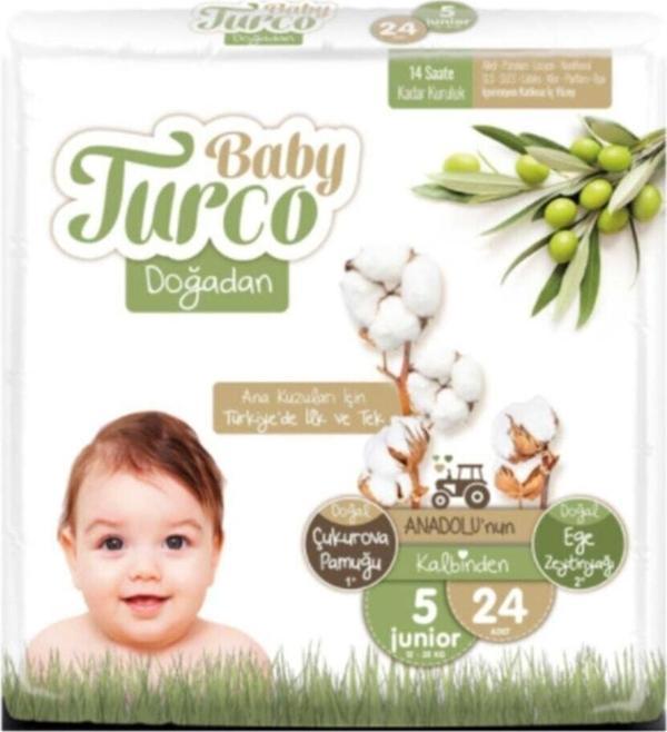 Baby Turco Bayb Turco 5 Numara 120 Adet - Image 1