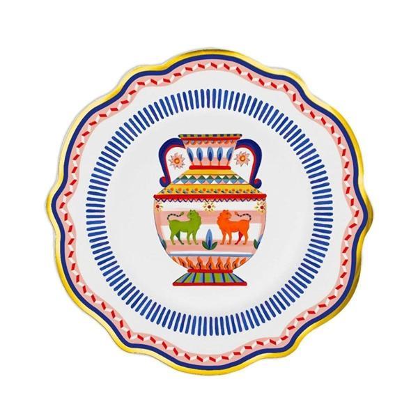 Baci Milano Dolce Vita Vazo Desenli Tatlı Tabağı 21 Cm - Image 1