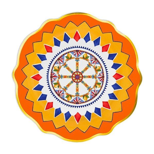 Baci Milano Dolce Vita Çok Renkli Tatlı Tabağı 21 Cm - Image 1