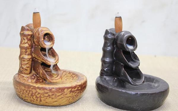 Büro Ev Ofis Hediyesi için Seramik Yapım Geri Akış Tütsülük - Image 1