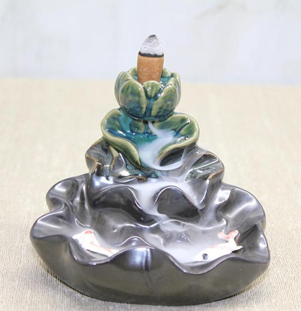 Büro Ev Ofis Hediyesi için Seramik Geri Akış Model Tütsülük - Image 1