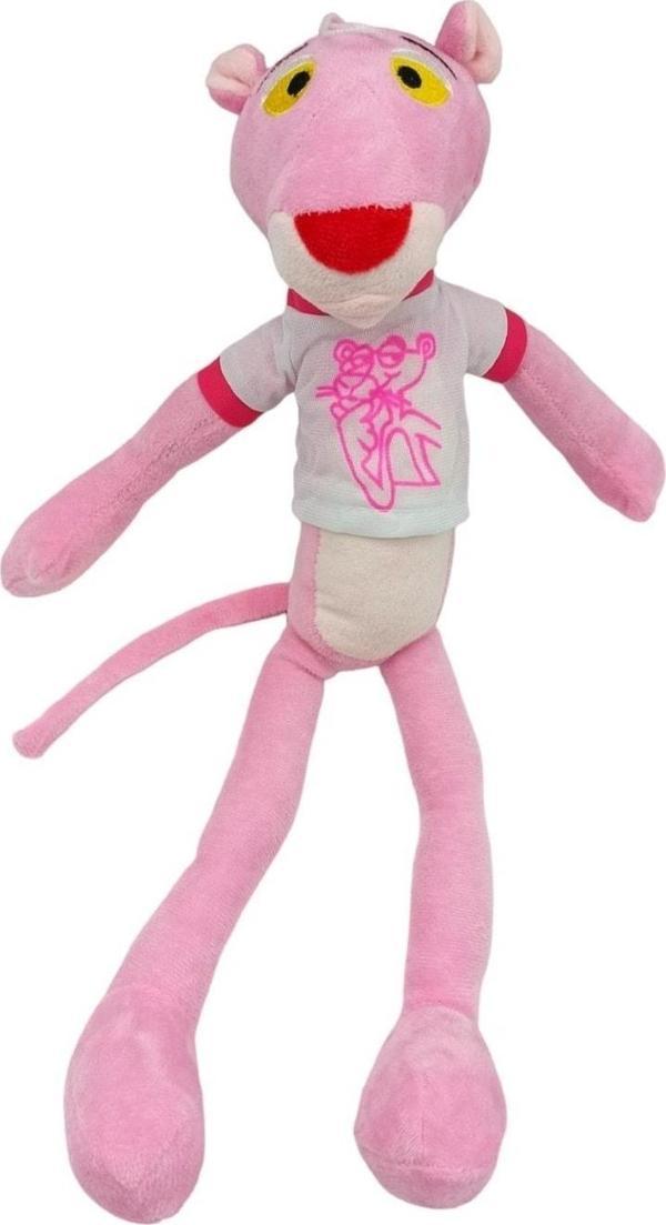 Pop Şeker Peluş Pembe Panter Giysili Sevimli Pembe Panter Peluş 45Cm. - Image 1