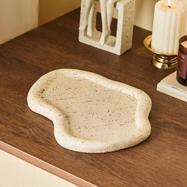 Karaca Home Palvin Dekoratif Tabak 31,5x24x2 cm - Image 1