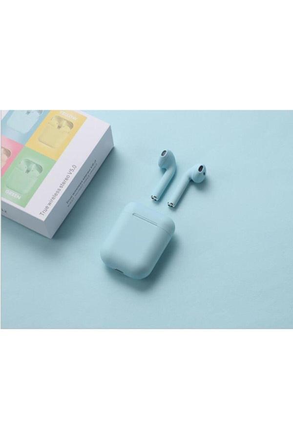 ABATECH Inpods Tws 12 Dokunmatik Bluetooth Kulaklık V 5.0 Mavi - Image 1