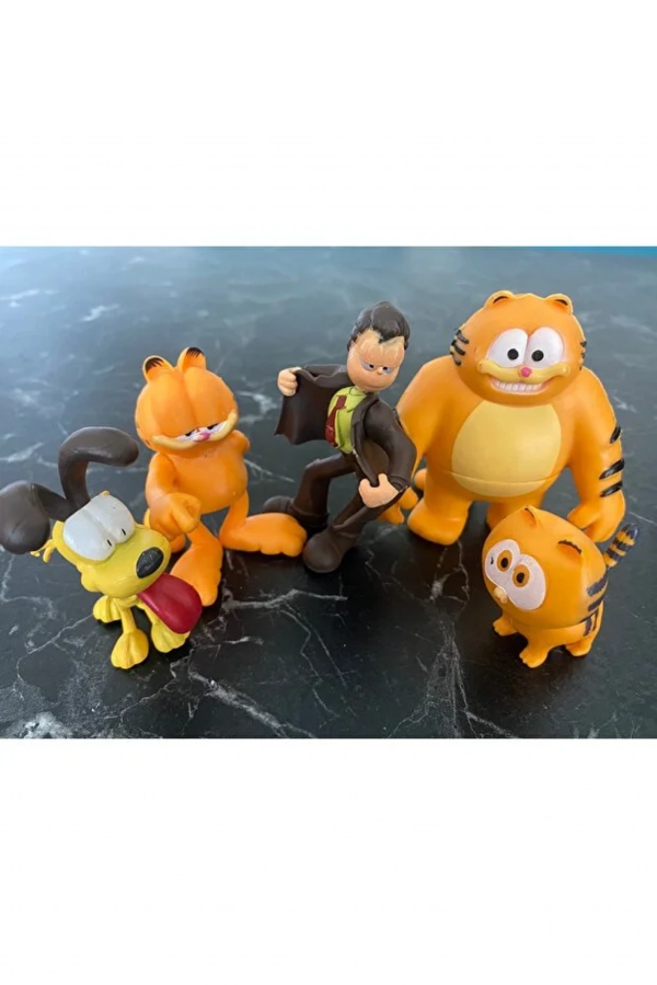 GARFIELD FİGÜR 5Lİ - Image 1