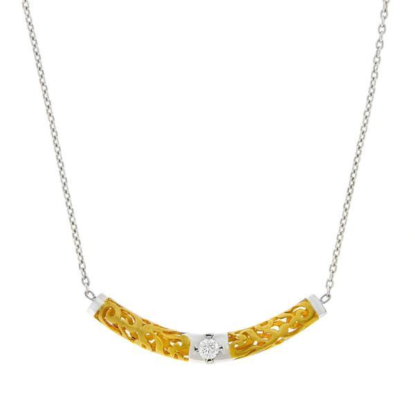 0,26 Ct Pırlanta Kolye - Image 1