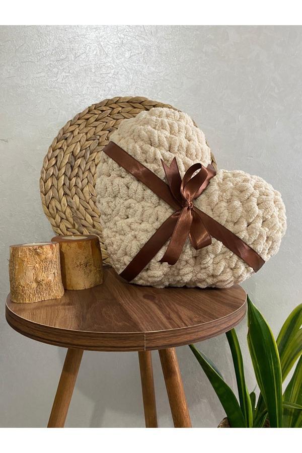 Alize Puffy İçi Astarlı Kalp Yastık - Image 1