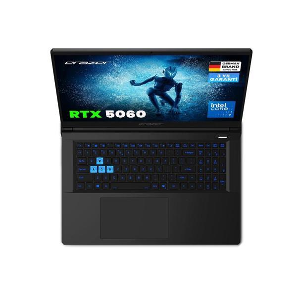 ERAZER Defender 17 P1 MD600008 Intel Core 7 240H 32GB RAM 2TB SSD RTX5060 17.3" 240Hz QHD FreeDOS Oy - Image 1