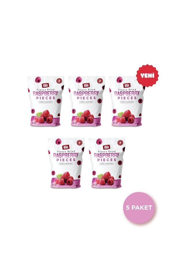 Frambuaz Kuru Meyve Cipsi 20 G X 5 Adet Dondurularak Kurutulmuş Meyve - Image 1