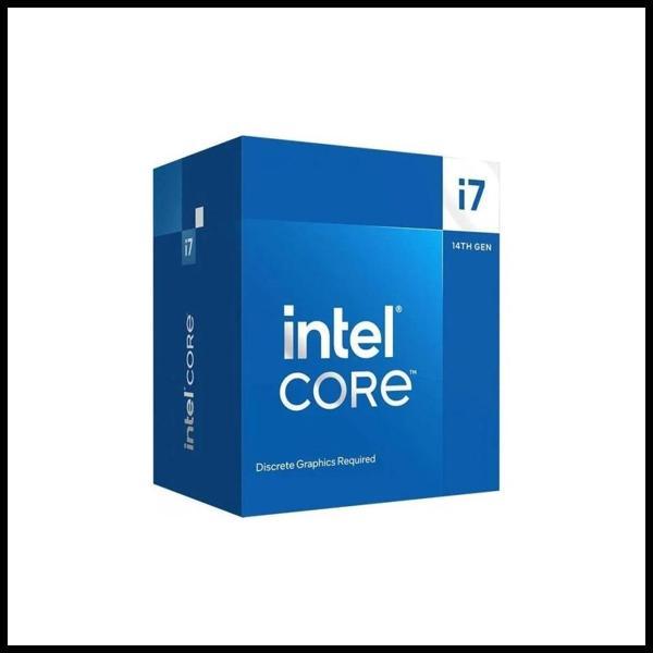 Intel İ7-14700 20 Core, 2.10ghz, 33mb,65w, Lga1700, 14.nesil, Box, (dahili Grafik Var, Fan Var) - Image 1