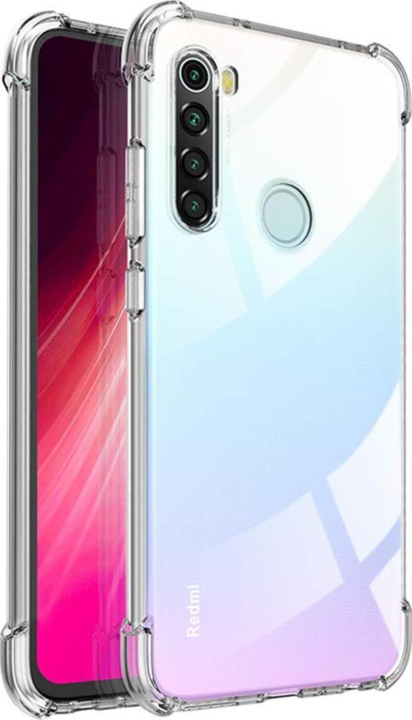 Microsonic Shock Absorbing Kılıf Xiaomi Redmi Note 8T Şeffaf - Image 1