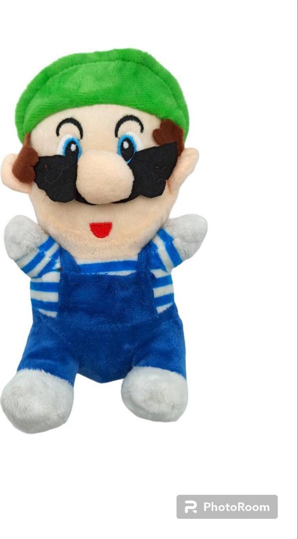 Pop Şeker Süper Mario Oyuncakları Peluş Süper Mario Luigi Karakteri 20Cm. - Image 1