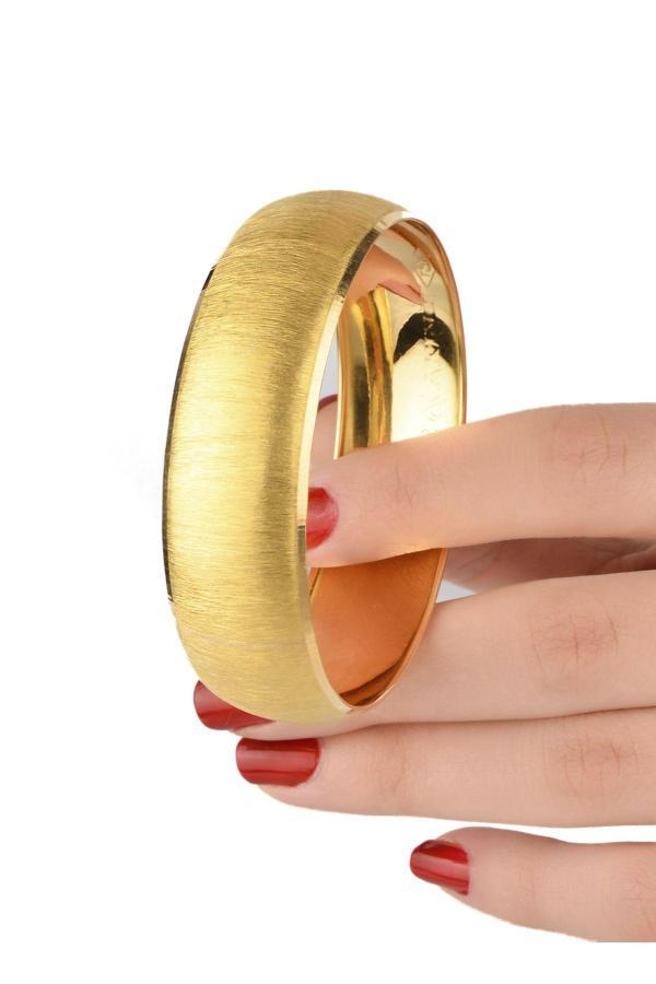 Kuyumcu Nurettin 25 gr (GRAM) Klasik Şarnel Bilezik 22 Ayar Altın