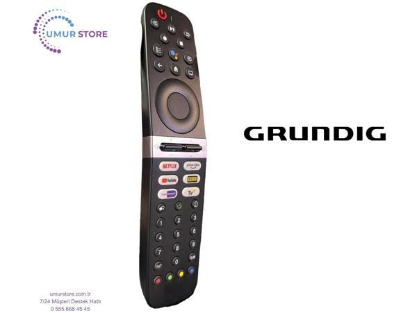 Grundig 50 GGU 7900 B 4K OLED Uyumlu Mikrofonlu Televizyon Kumandası - Image 1