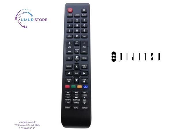 Dijitsu Model 50DS8500 Uyumlu Android Televizyon Kumandası - Image 1