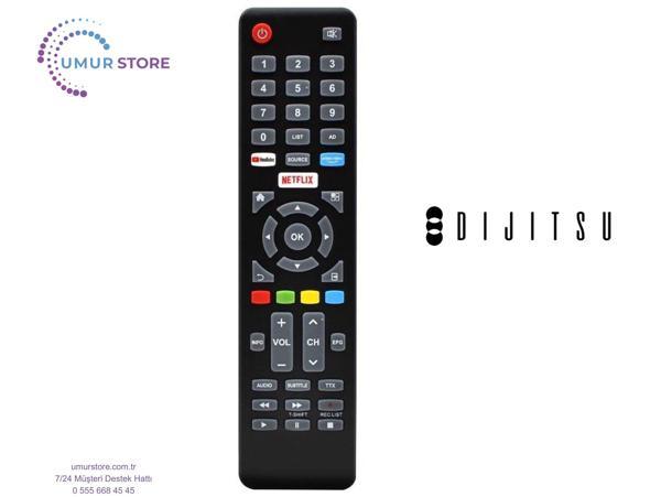 Dijitsu 4K Android Smart Uyumlu Televizyon Kumandası - Image 1