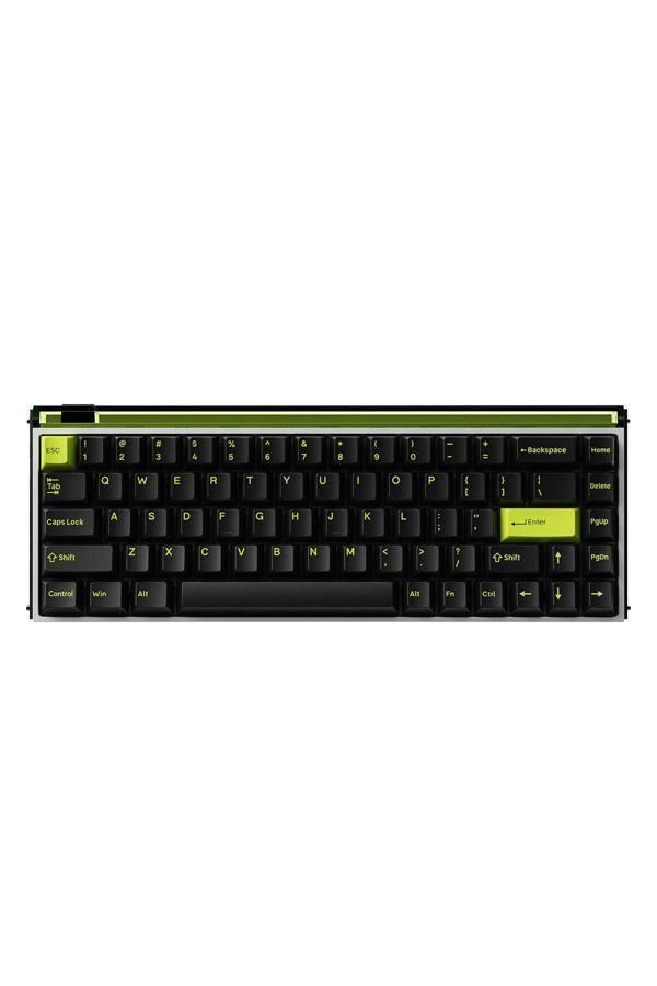 Melgeek Made68 Ultra+ Green Light %65 Ttc Purple Heart Kom Manyetik Sw 8K He Hotswap Rgb İngilizce Klavye - Image 1