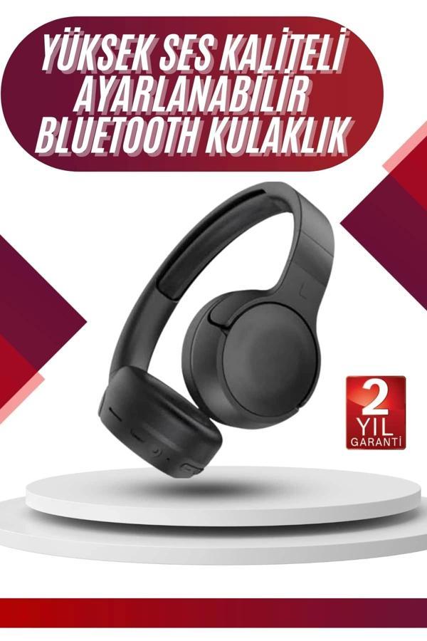 Yeni Nesil Kulak Üstü Bluetooth Kulaklık Type-C Girişli Yüksek Ses Kaliteli - Image 1