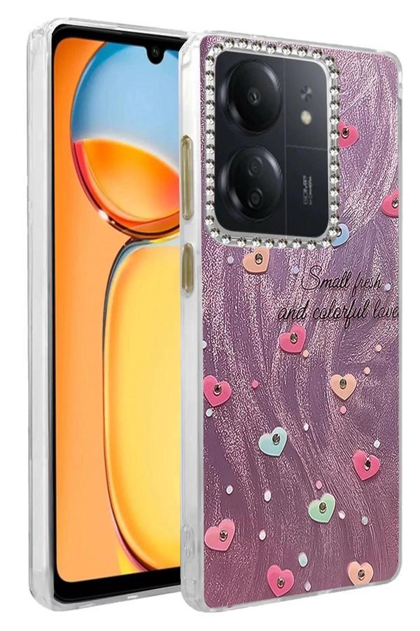 Xiaomi Redmi 13C Kılıf Blade Aynalı Desenli Kapak - Desen 8-(5796) - Image 1