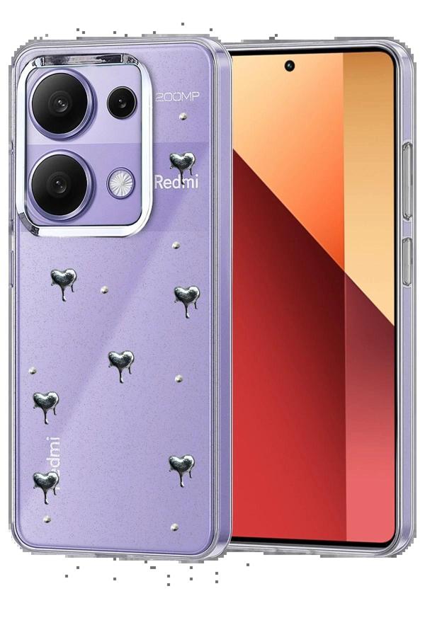 Xiaomi Redmi Note 13 Pro 4G Fiyonk Desenli Kapak - Desen 9-(5796) - Image 1