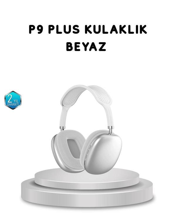 P9 Pro Plus Bluetooth Kulak Üstü Kulaklık –Gürültü Engelleme ve 5 Saat Dinleme Süresi - Image 1