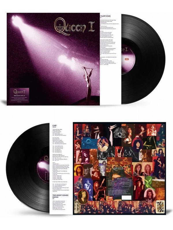 Queen 1 - Gold Foil Plak - Image 1