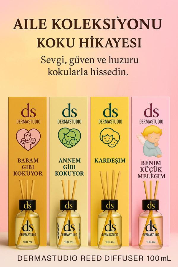 Dermastudio Aile Koleksiyonu Oda Kokusu 100Ml – Babam, Annem, Kardeşim, Küçük Meleğim (KIZ) - Image 1