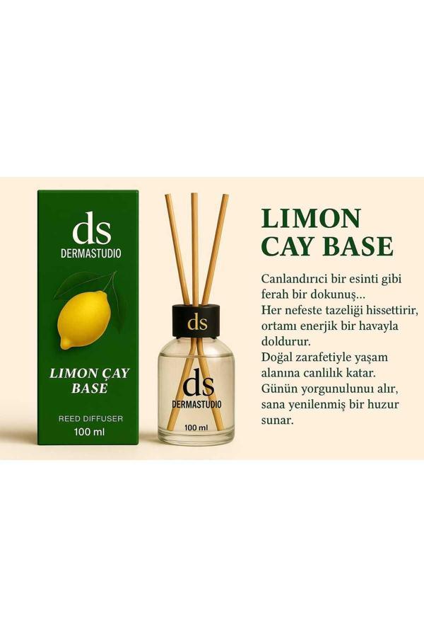 Dermastudio Limon Çay Base Bambu Oda Kokusu 100 Ml – Ferah Ve Kalıcı Çay Esintisi - Image 1
