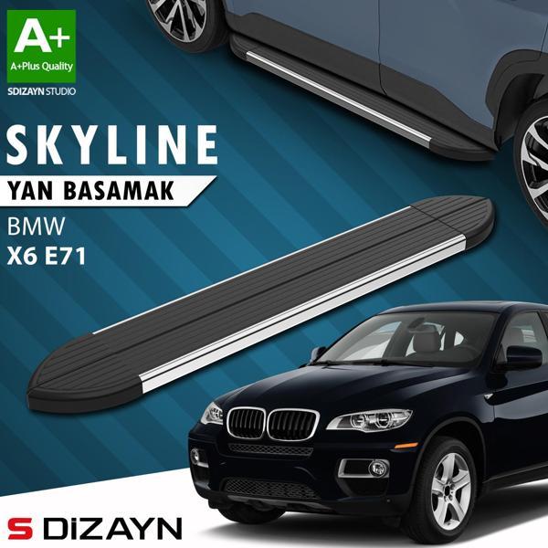 S-Dizayn Bmw X6 E71 Skyline Krom Yan Basamak 193 Cm 2008-2014 A+ Kalite - Image 1