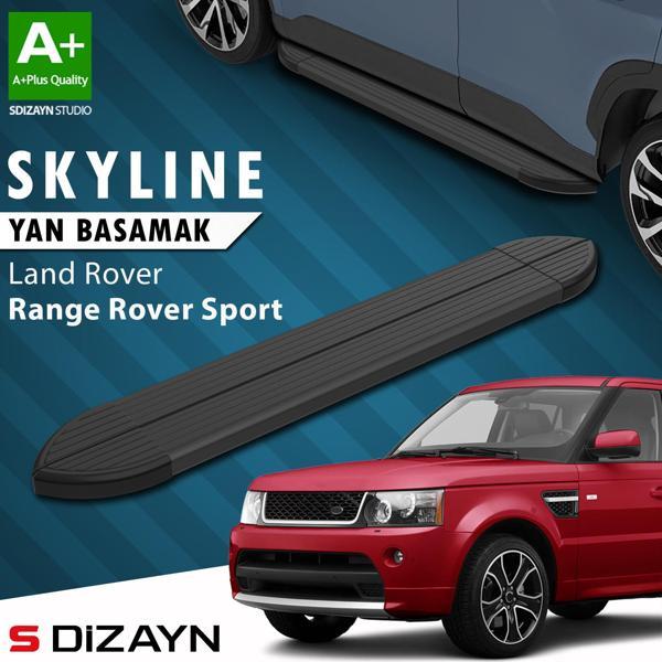 S-Dizayn Land Rover Range Rover Sport Skyline Siyah Yan Basamak 183 Cm 2005-2013 A+ Kalite - Image 1