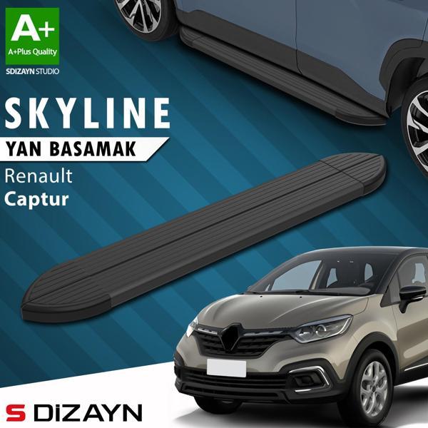 S-Dizayn Renault Captur Skyline Siyah Yan Basamak 173 Cm 2013-2020 A+ Kalite - Image 1